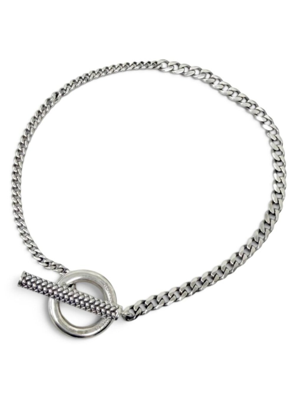 Bottega Veneta Chain Bracelet Silver